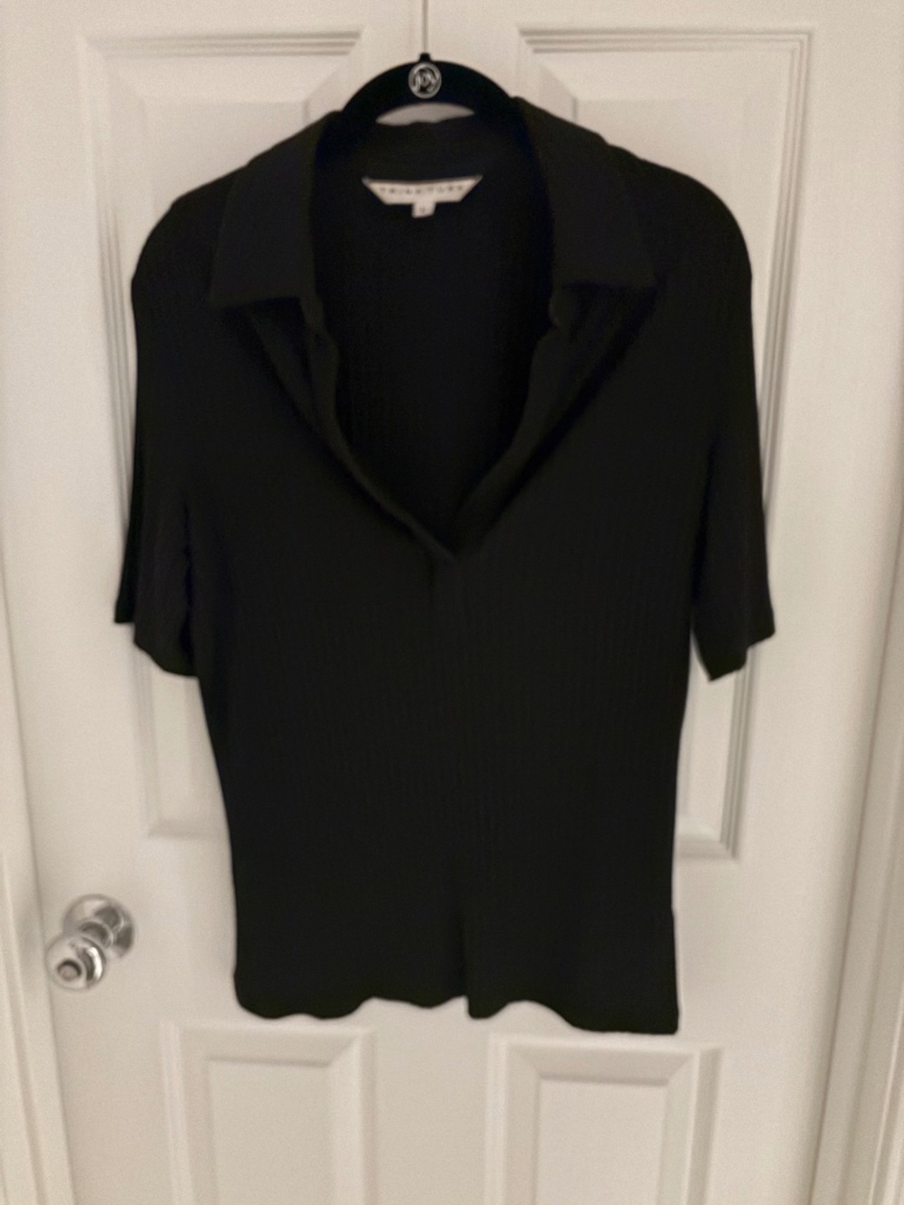 Trina Turk top, Size L, Black